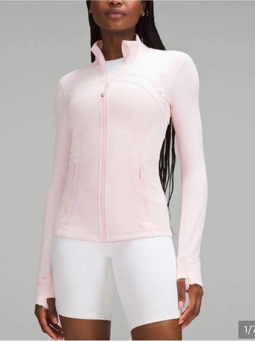 lululemon athletica Light lilac Zip-Up Performance Jacket
